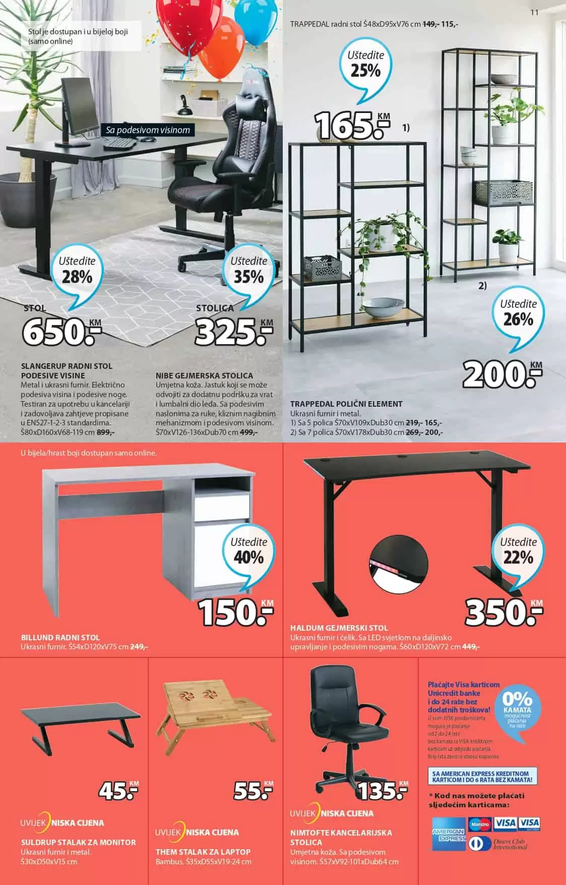 Novi JYSK Katalog donosi na akcijske cijene najmještaja, zavjesa, posteljine, dekorativnih predmeta. Pogledjate šta se nudi u Jysk prodavnicama!