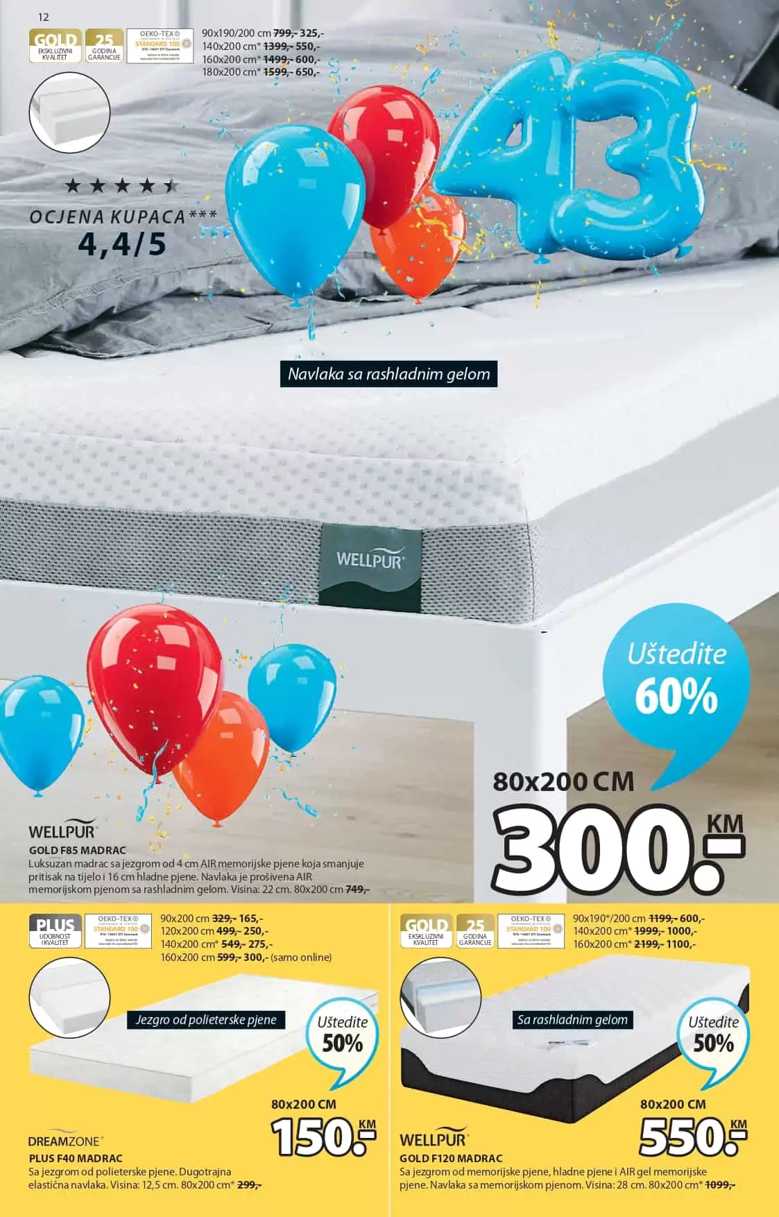 Novi JYSK Katalog donosi na akcijske cijene najmještaja, zavjesa, posteljine, dekorativnih predmeta. Pogledjate šta se nudi u Jysk prodavnicama!