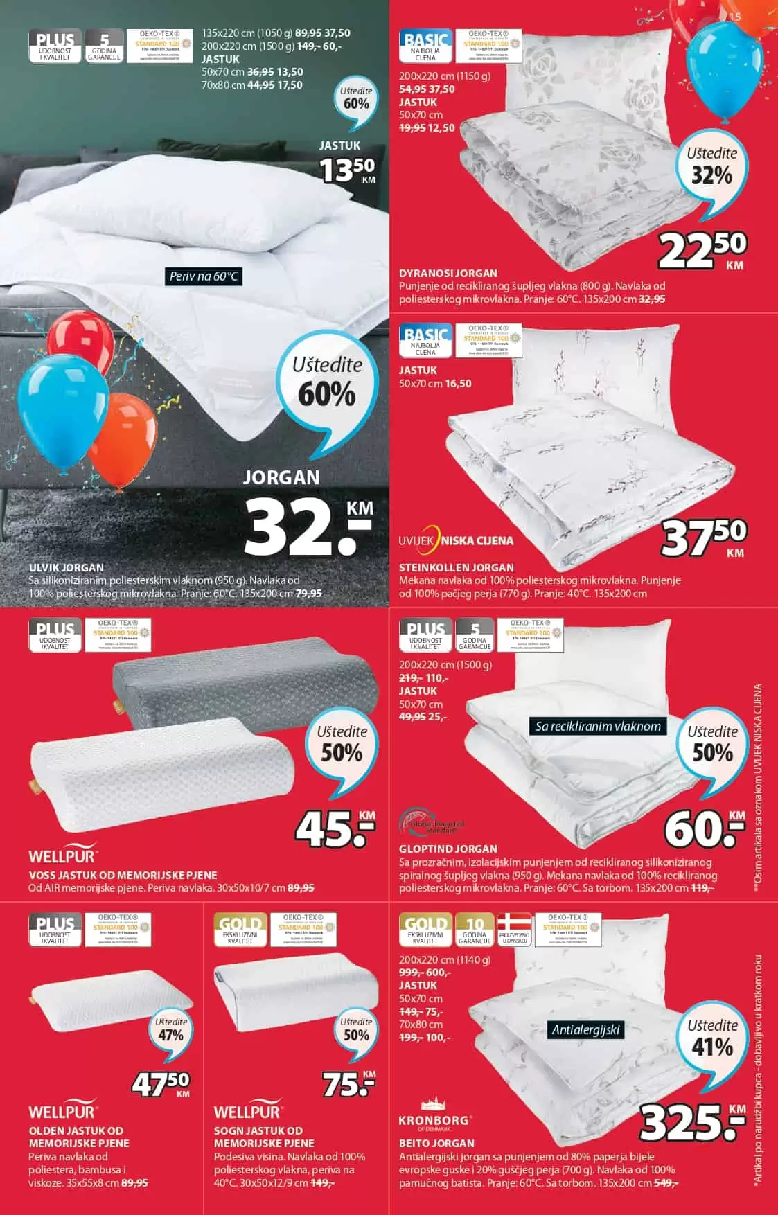 Novi JYSK Katalog donosi na akcijske cijene najmještaja, zavjesa, posteljine, dekorativnih predmeta. Pogledjate šta se nudi u Jysk prodavnicama!