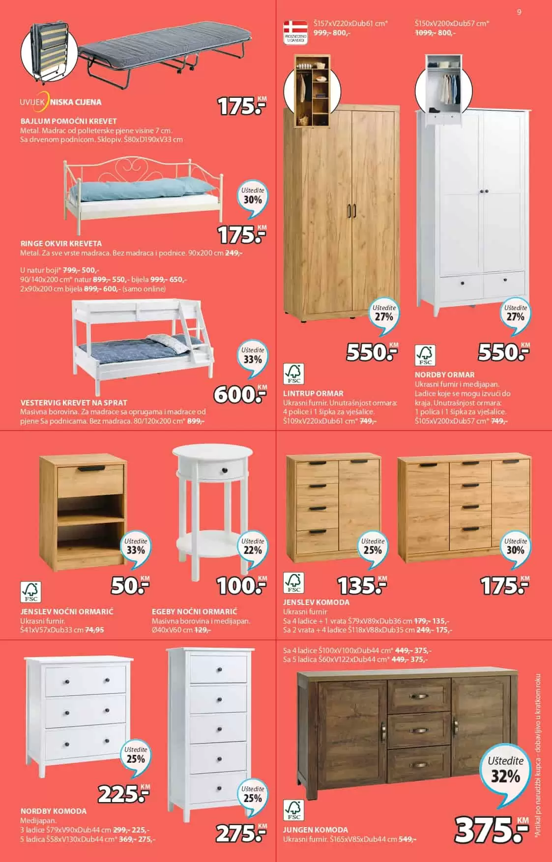 Jysk letak donosi nam super sniženje baštenskog namještaja, i kućnog tekstila. Pogledajte JYSK katalog i osvarite znatne uštede kupovinom JYSK namještaja!