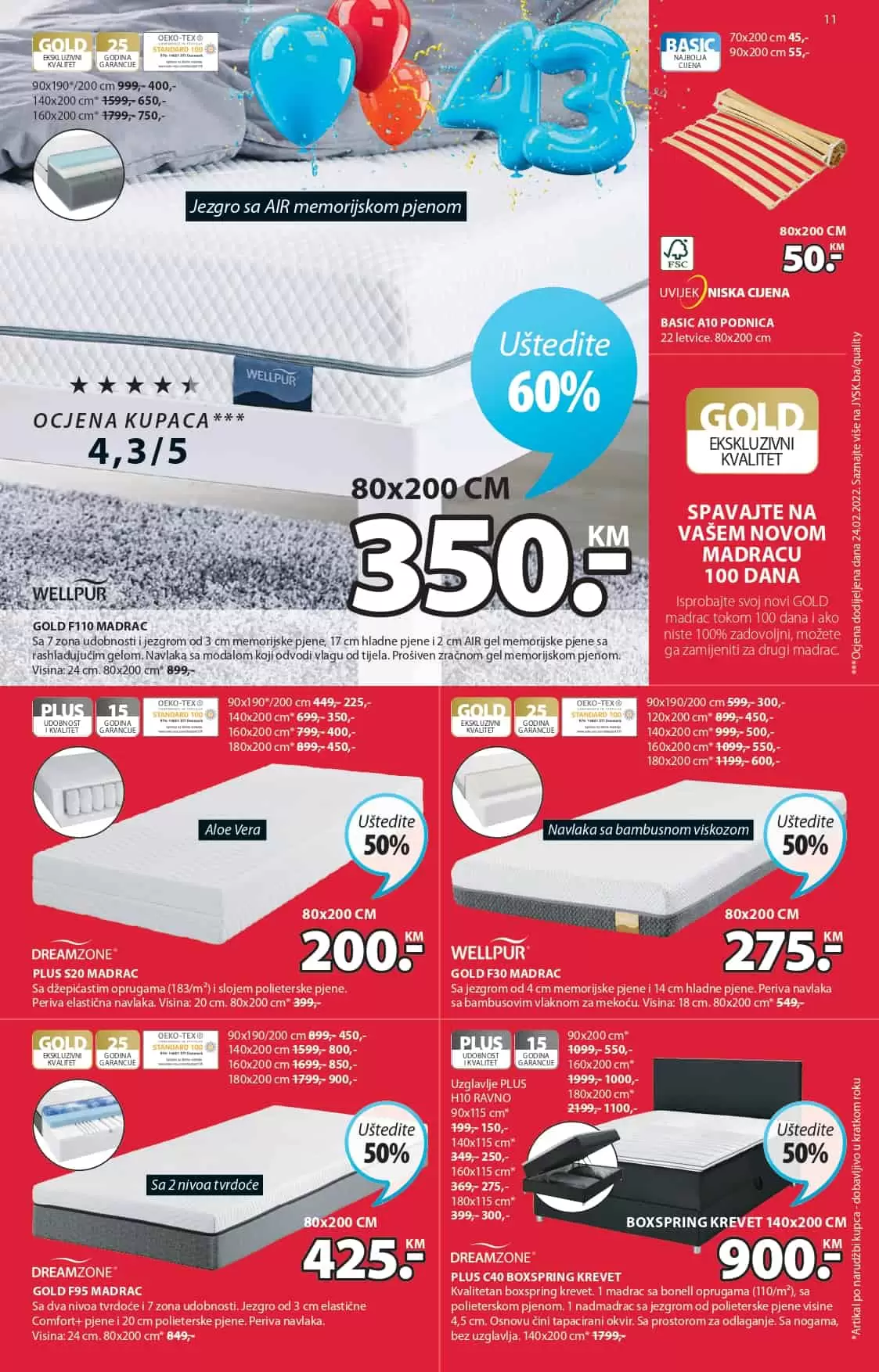 Jysk letak donosi nam super sniženje baštenskog namještaja, i kućnog tekstila. Pogledajte JYSK katalog i osvarite znatne uštede kupovinom JYSK namještaja!