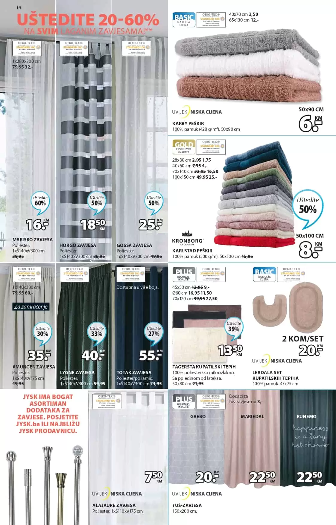 Jysk letak donosi nam super sniženje baštenskog namještaja, i kućnog tekstila. Pogledajte JYSK katalog i osvarite znatne uštede kupovinom JYSK namještaja!