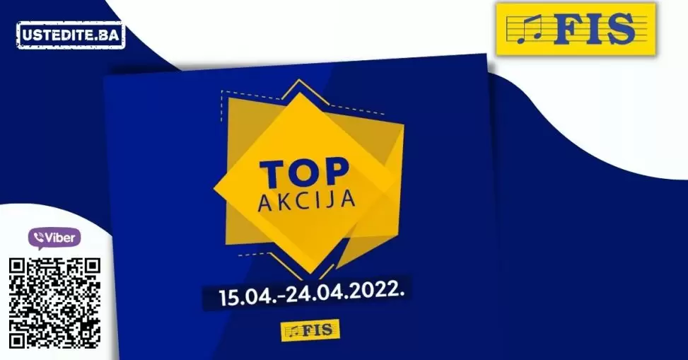 Fis TOP akcija donosi nam super cijene namjestaja, odjece, obuce. Iskoristite Fis katalog i kupujte po akcijskim cijenama!