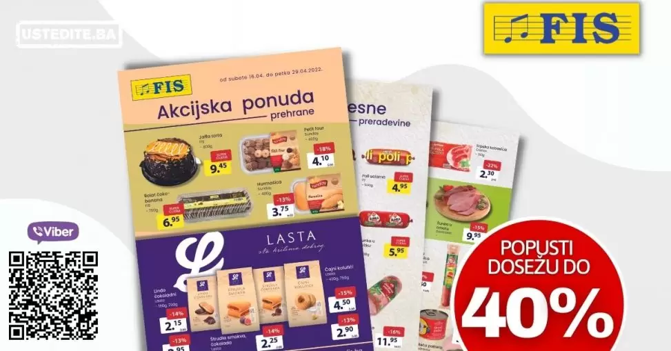 Fis katalog prehrane i hemije donosi nam super snizenje hrane i kucne hemije!