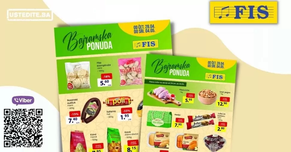 bajramska ponuda u Fis marketima!