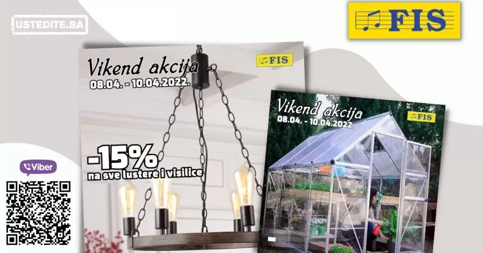 Fis vikend ackija 08-10.04.2022. godine