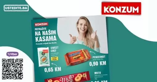 Aktivna prodaja na kasama konzuma