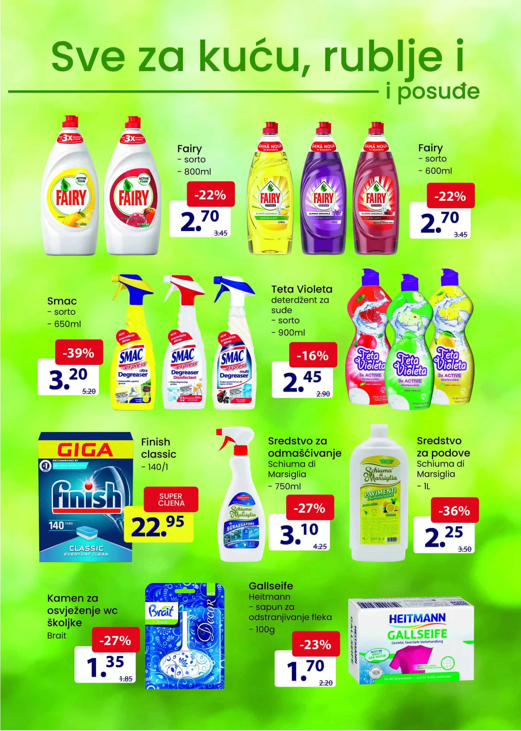 Najpoznatije prehrambene proizvode, sredstva za ličnu i kućnu higijenu po povoljnim cijenama pronađite u novom FIS katalog-u!
