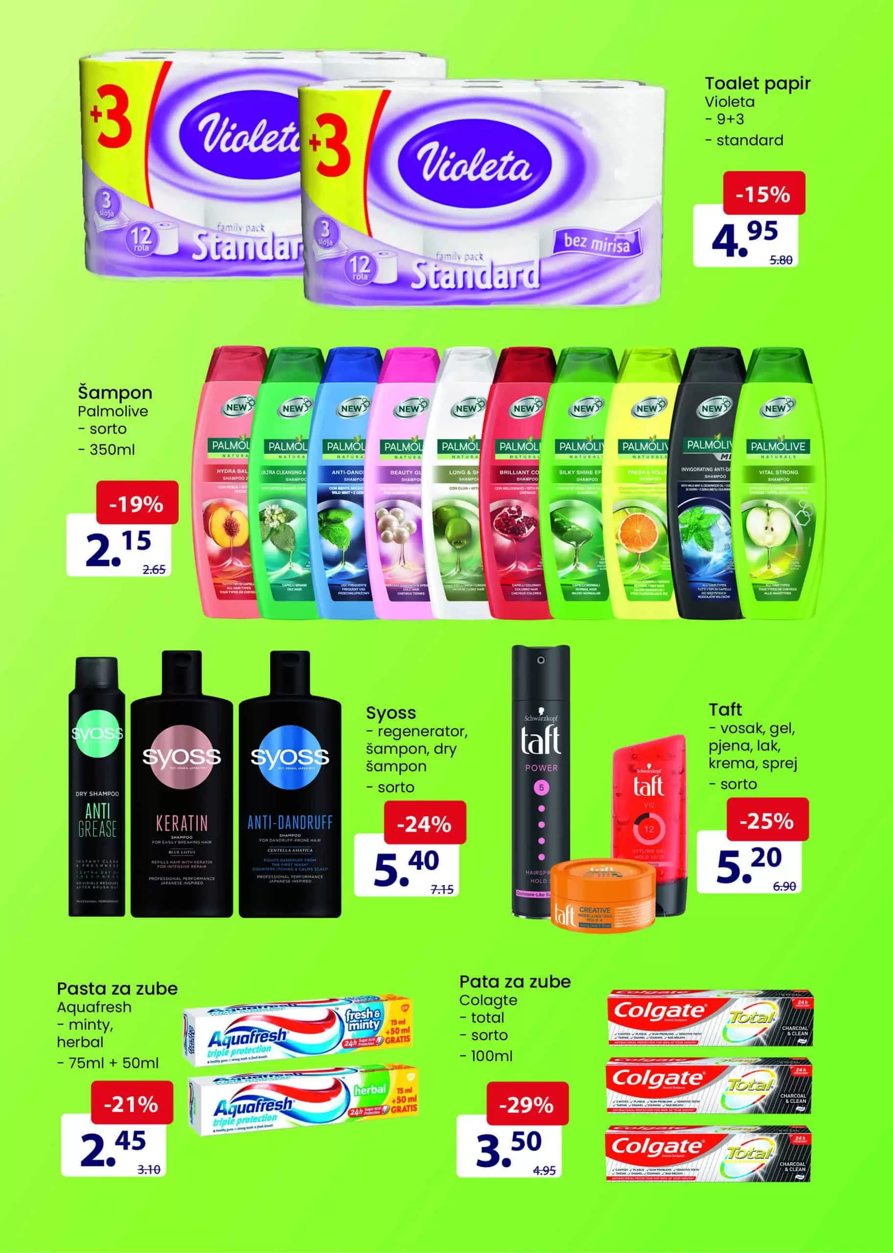 Najpoznatije prehrambene proizvode, sredstva za ličnu i kućnu higijenu po povoljnim cijenama pronađite u novom FIS katalog-u!