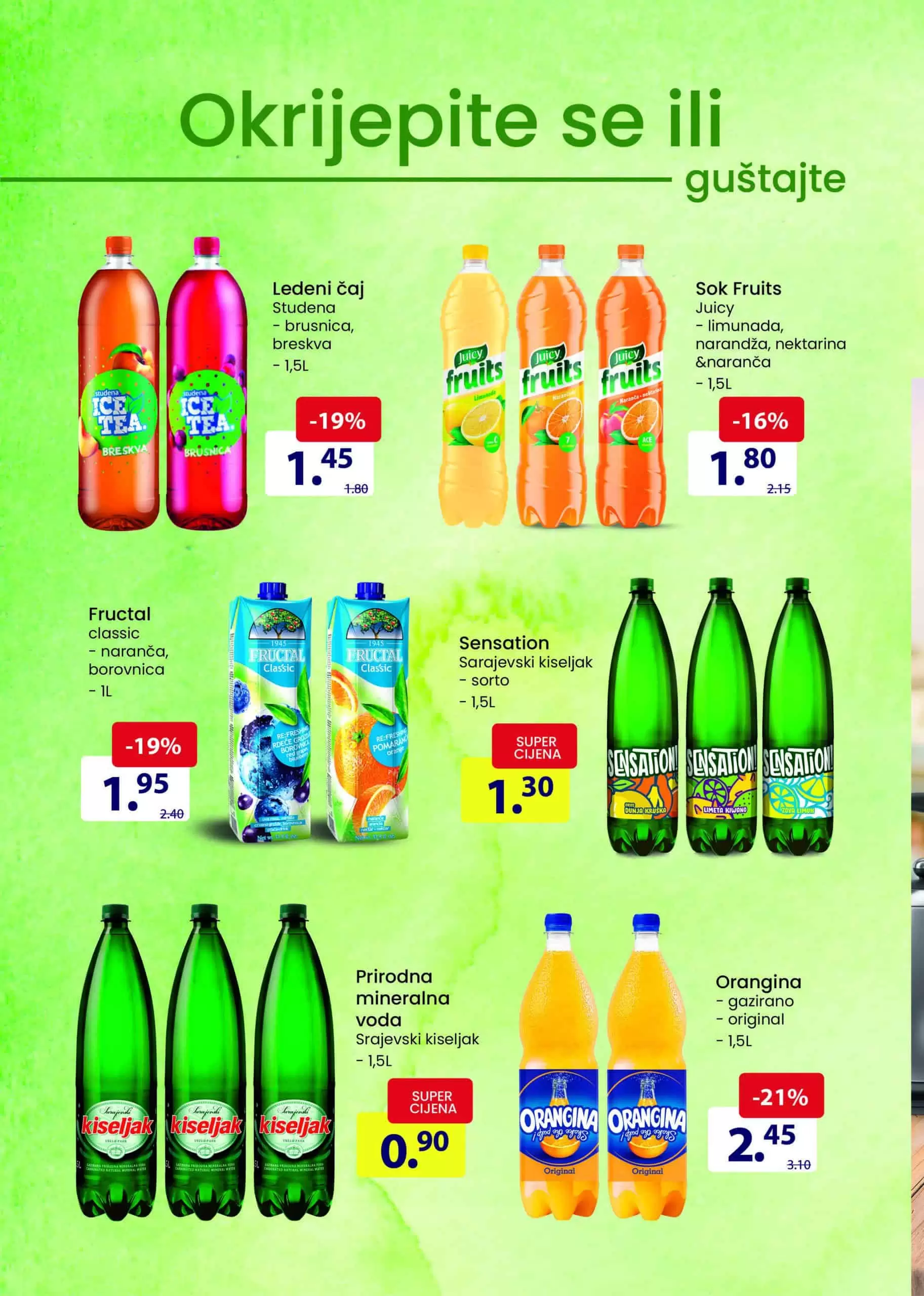 Najpoznatije prehrambene proizvode, sredstva za ličnu i kućnu higijenu po povoljnim cijenama pronađite u novom FIS katalog-u!