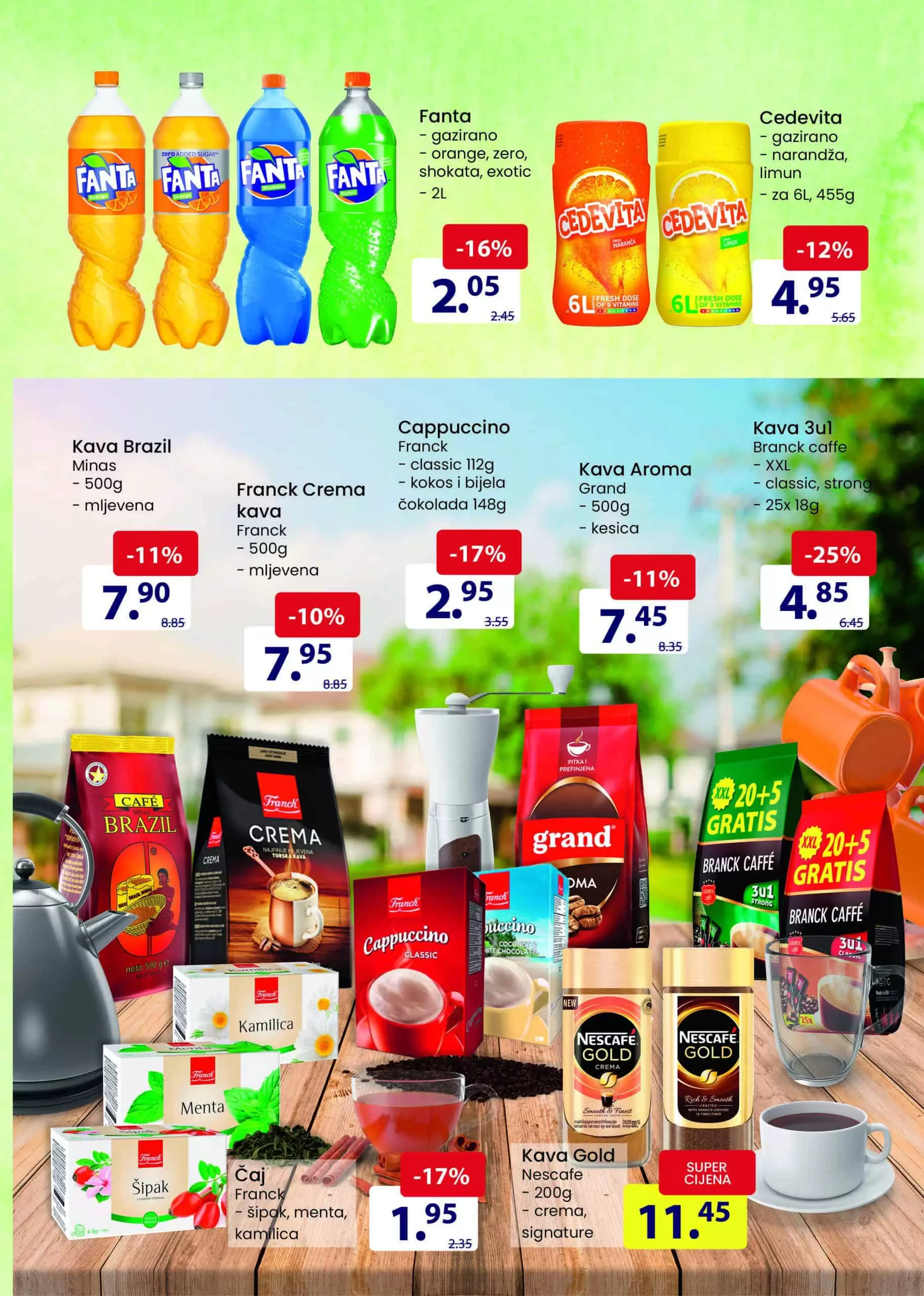 Najpoznatije prehrambene proizvode, sredstva za ličnu i kućnu higijenu po povoljnim cijenama pronađite u novom FIS katalog-u!