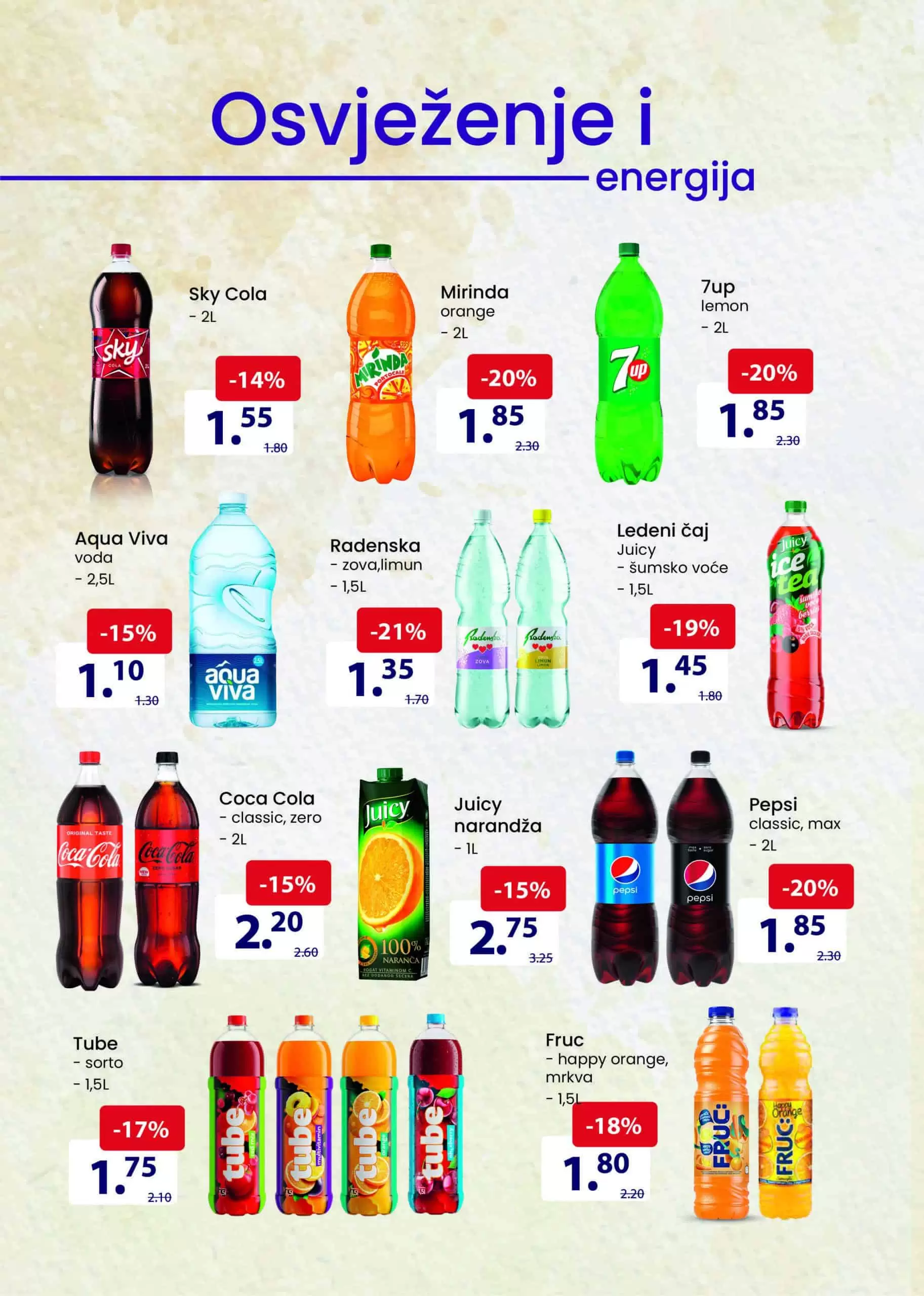Fis katalog prehrane i hemije donosi nam super snizenje hrane i kucne hemije!
