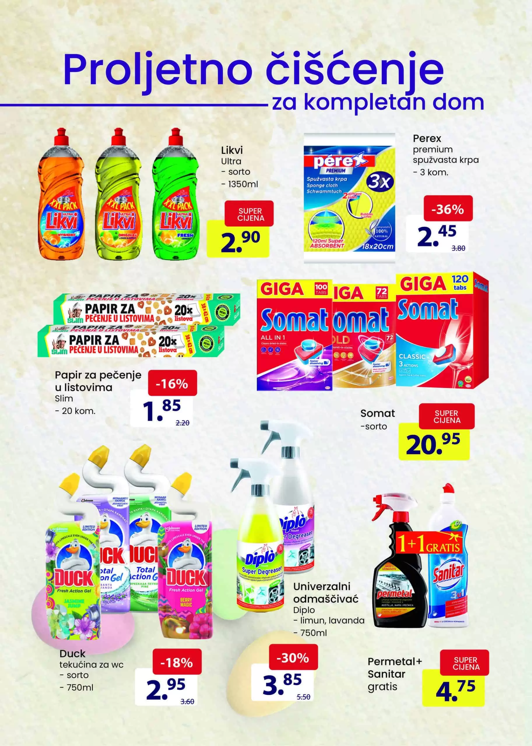 Fis katalog prehrane i hemije donosi nam super snizenje hrane i kucne hemije!