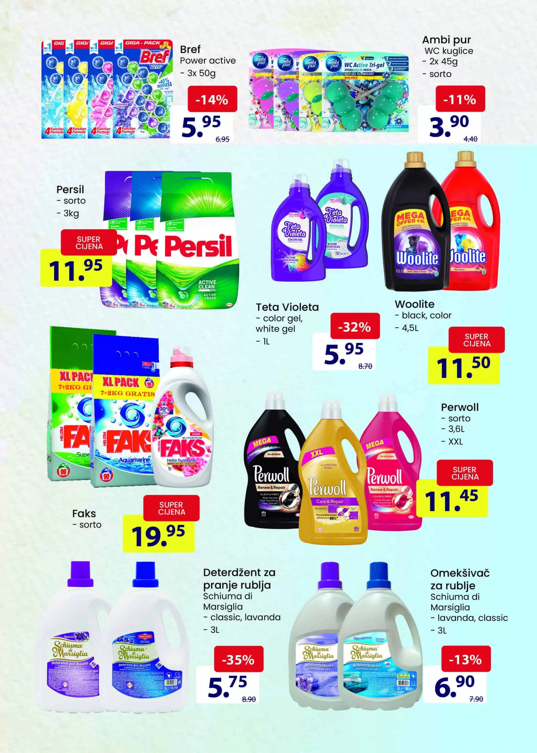 Fis katalog prehrane i hemije donosi nam super snizenje hrane i kucne hemije!