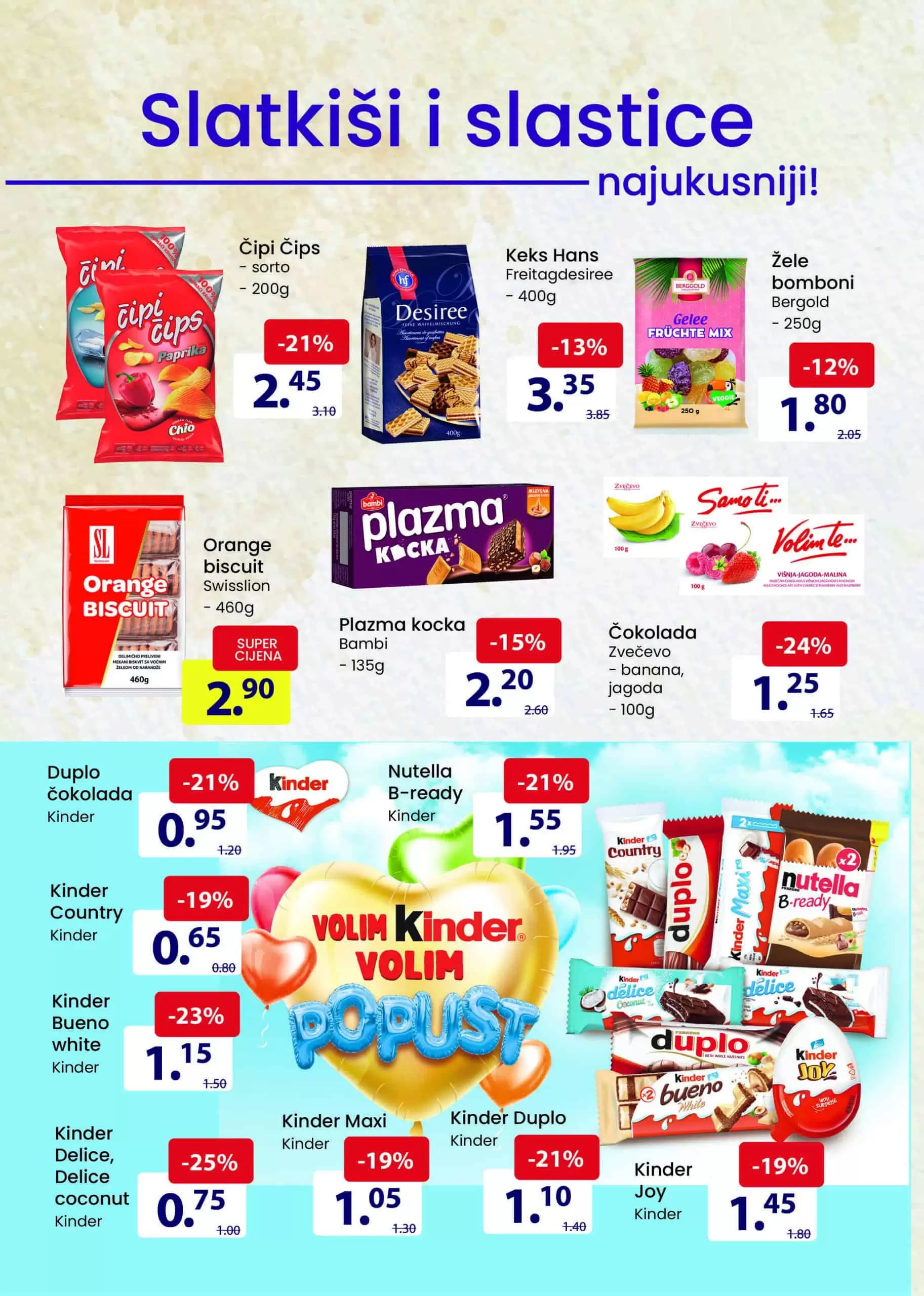 Fis katalog prehrane i hemije donosi nam super snizenje hrane i kucne hemije!