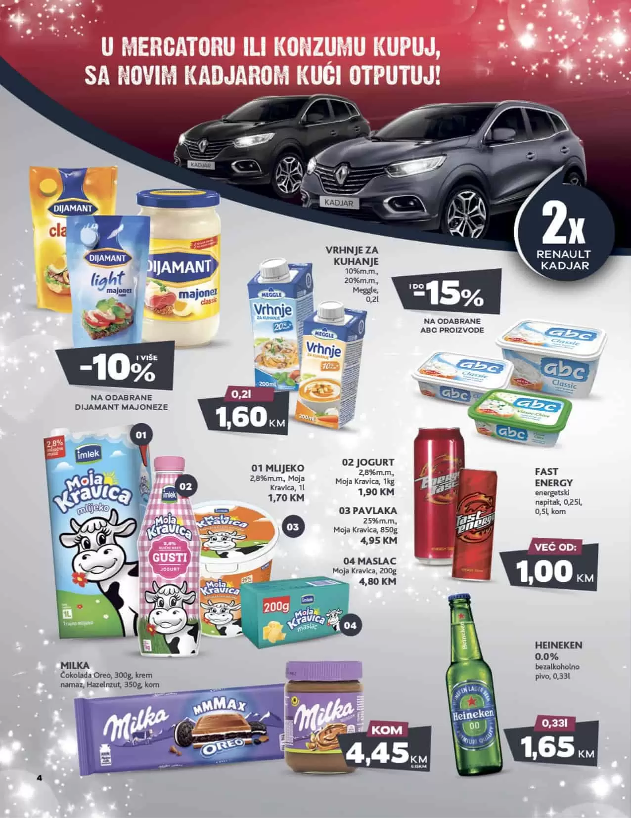 Konzum katalog donosi nam super cijene hrane, deterdženata, pelena za bebe, kuhinjskog pribora i posudja!