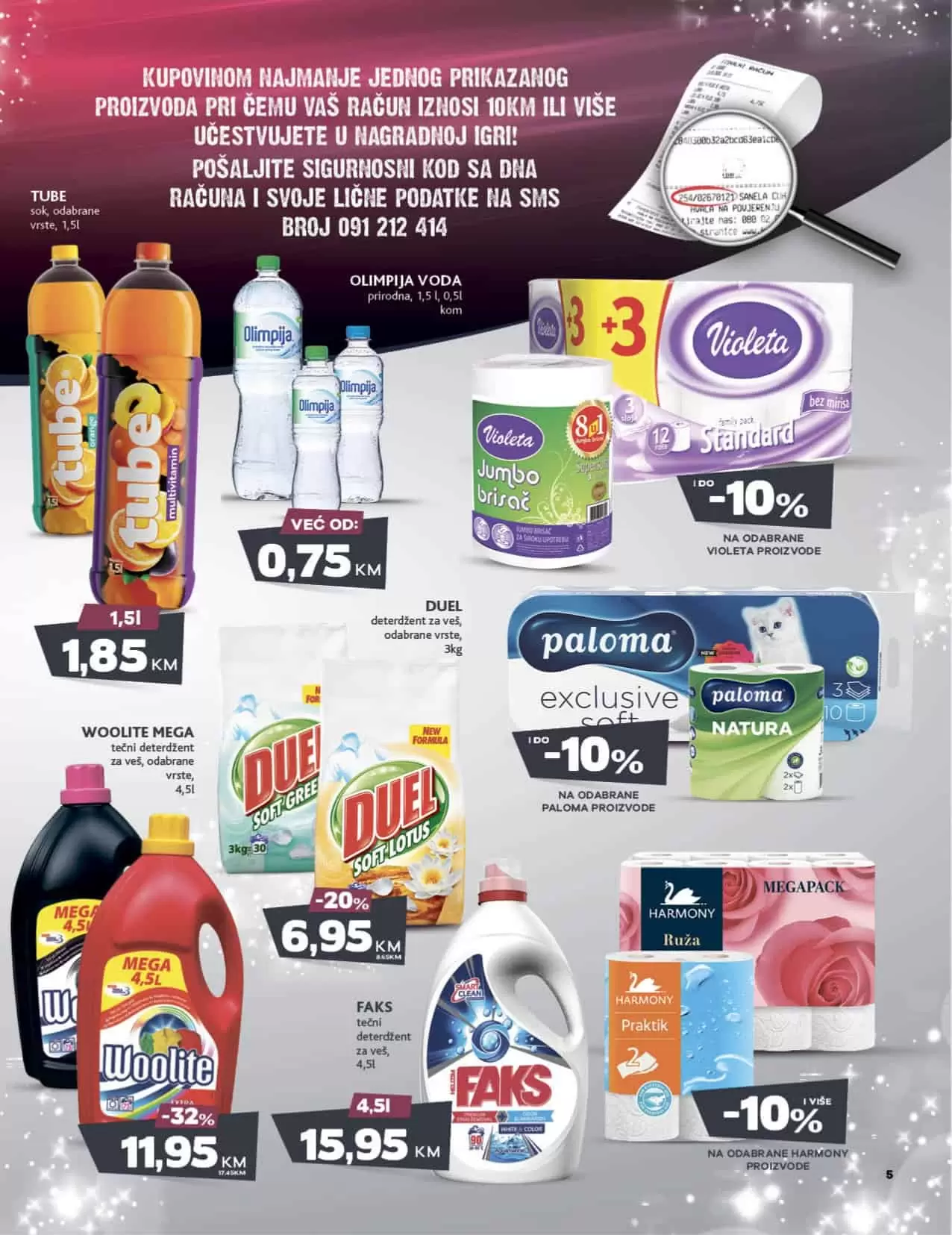 Konzum katalog donosi nam super cijene hrane, deterdženata, pelena za bebe, kuhinjskog pribora i posudja!