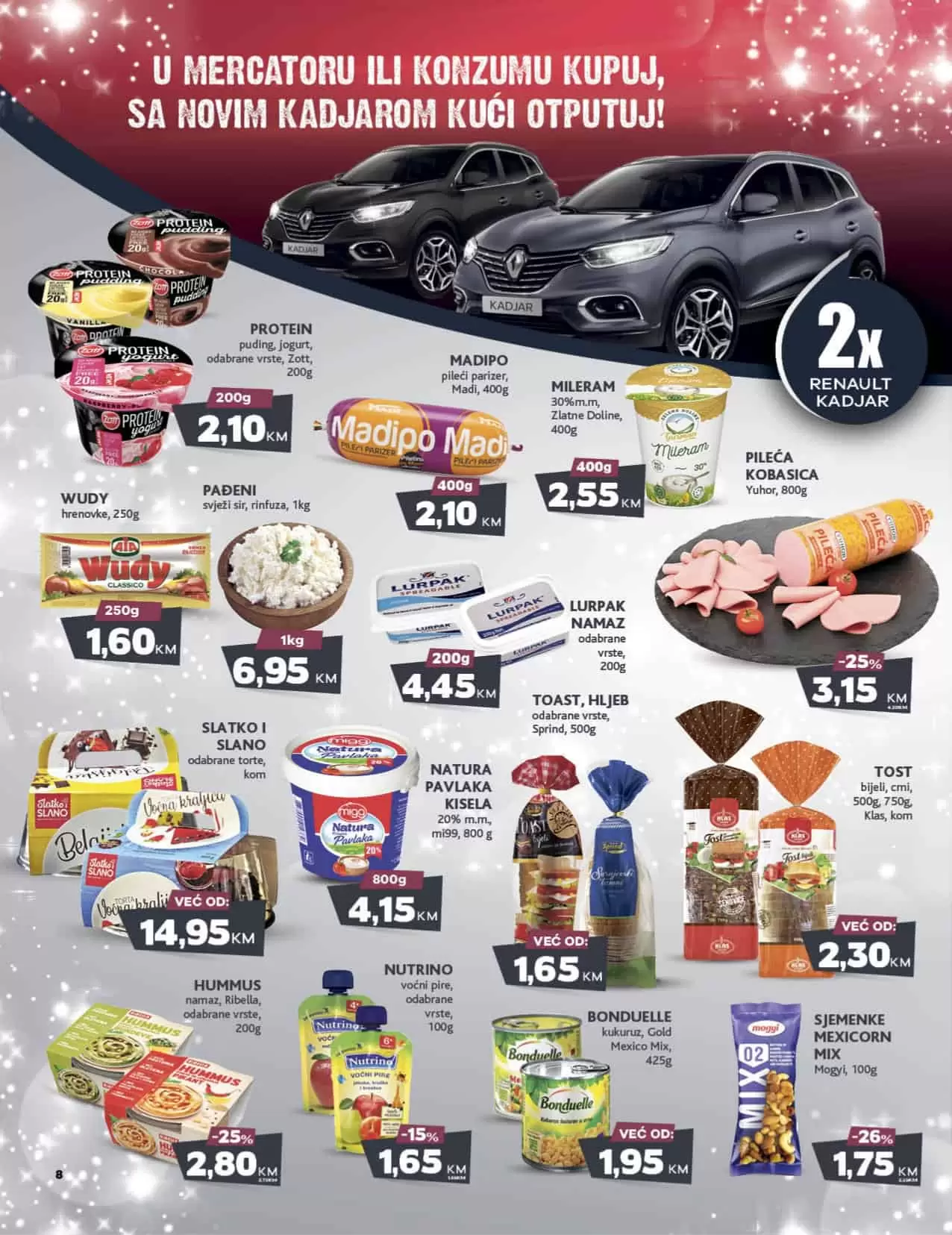 Konzum katalog donosi nam super cijene hrane, deterdženata, pelena za bebe, kuhinjskog pribora i posudja!