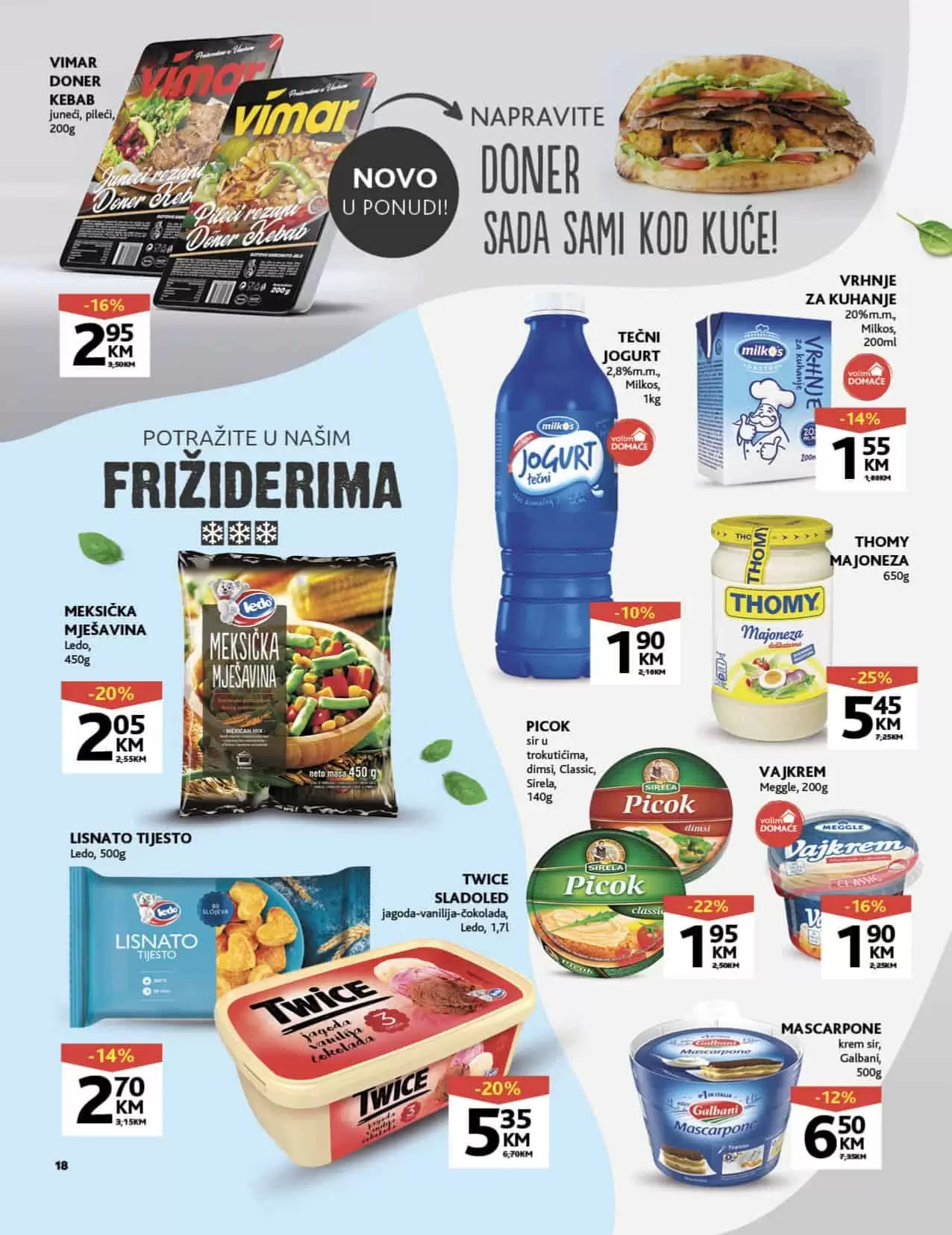 Konzum katalog donosi nam super cijene hrane, deterdženata, pelena za bebe, kuhinjskog pribora i posudja!