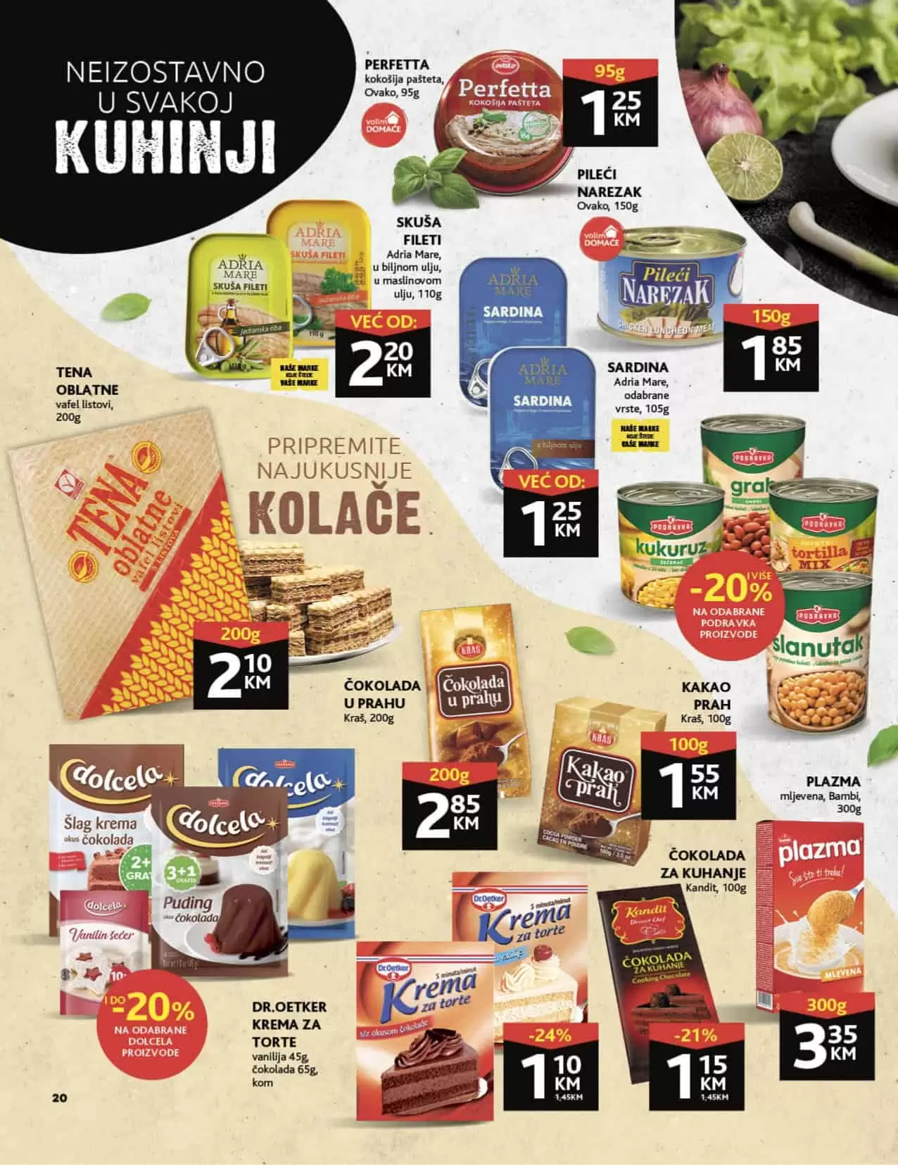 Konzum katalog donosi nam super cijene hrane, deterdženata, pelena za bebe, kuhinjskog pribora i posudja!