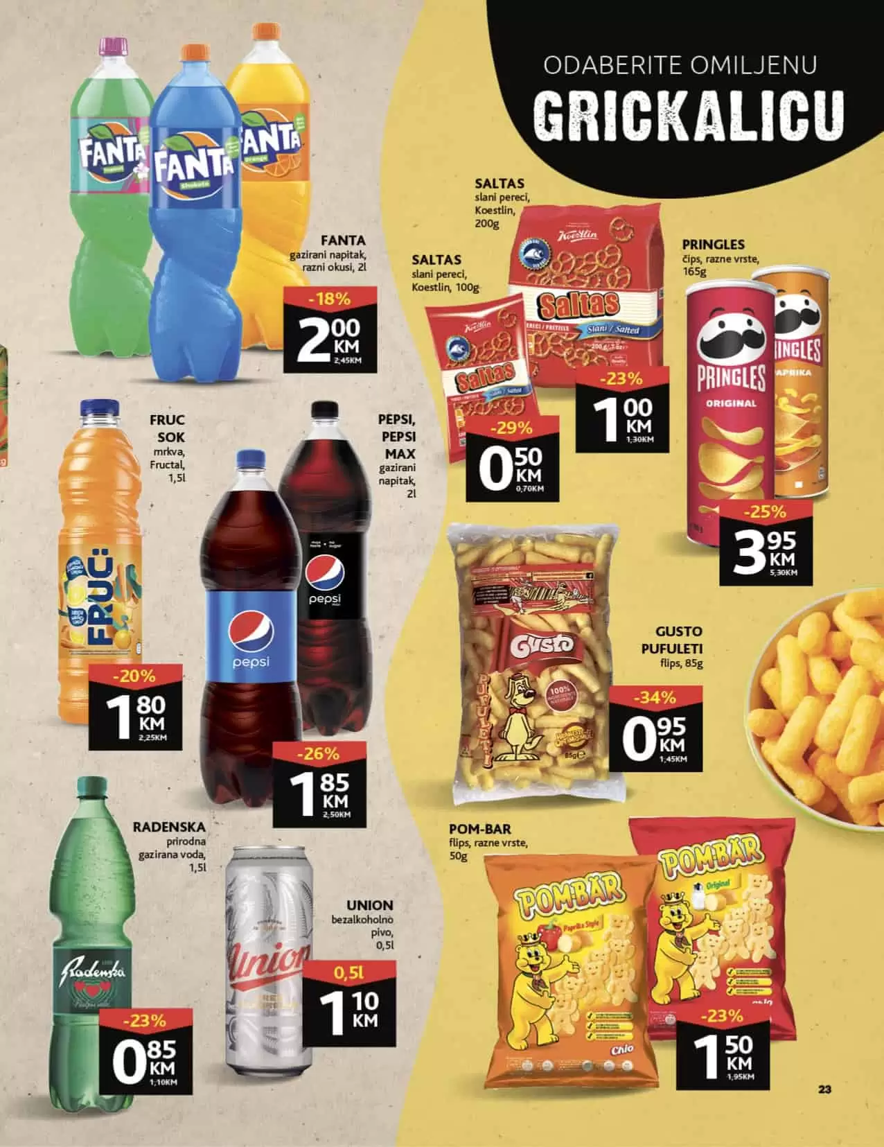 Konzum katalog donosi nam super cijene hrane, deterdženata, pelena za bebe, kuhinjskog pribora i posudja!
