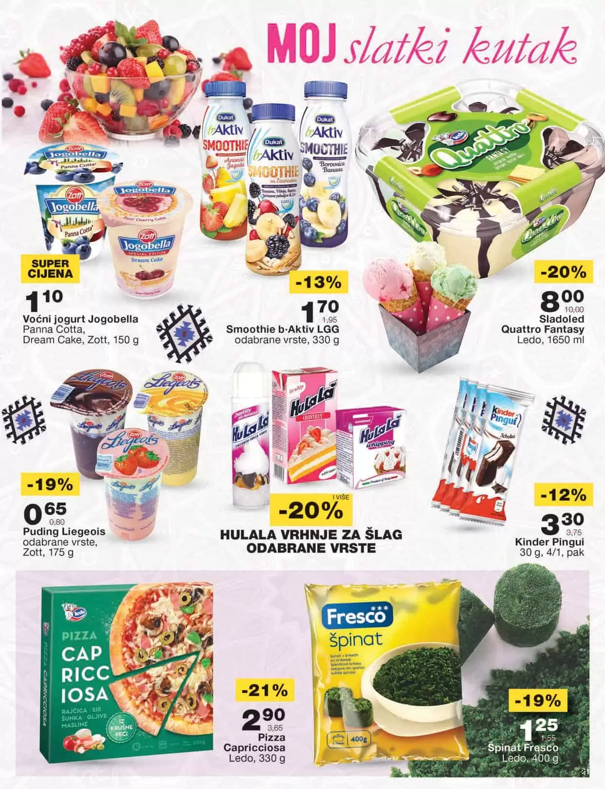 Mercator kataloška akcija donosi nam sjajne akcijske ponde! Pogledajte novi Mercator katalog i uživajte u sniženjima!