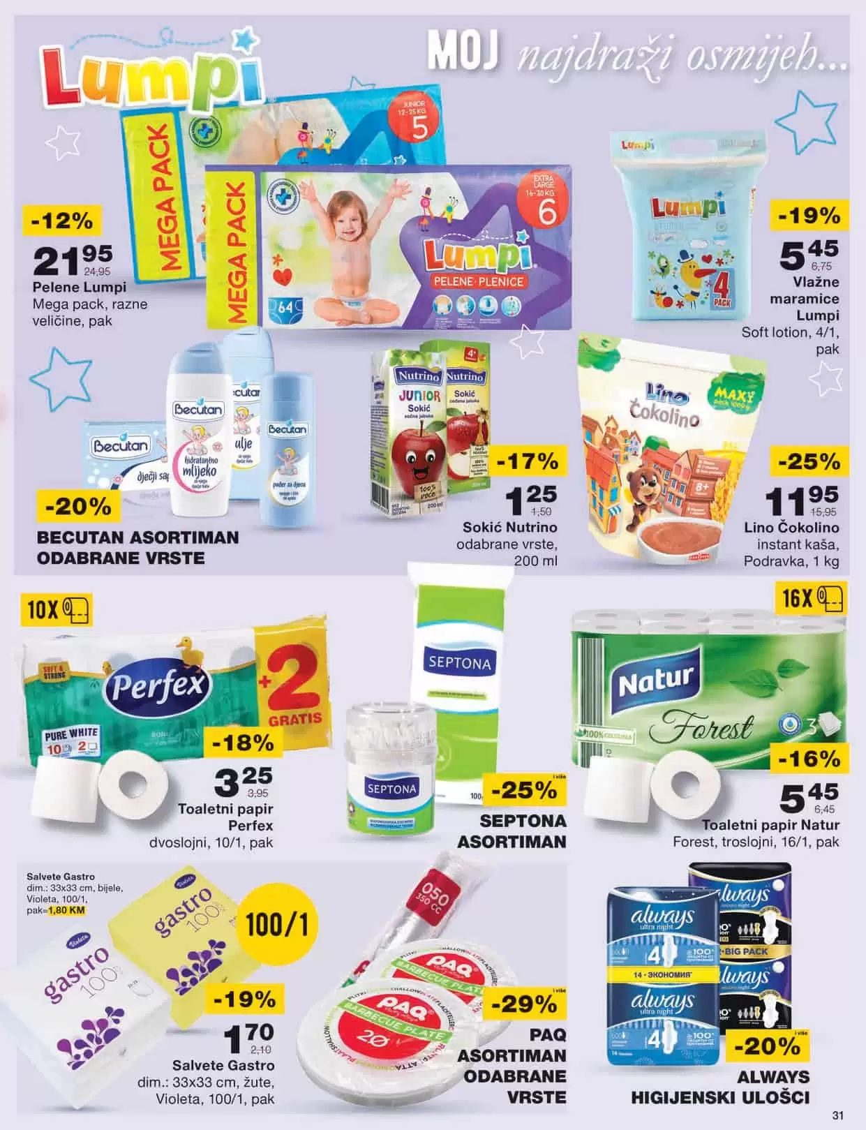 Mercator kataloška akcija donosi nam sjajne akcijske ponde! Pogledajte novi Mercator katalog i uživajte u sniženjima!