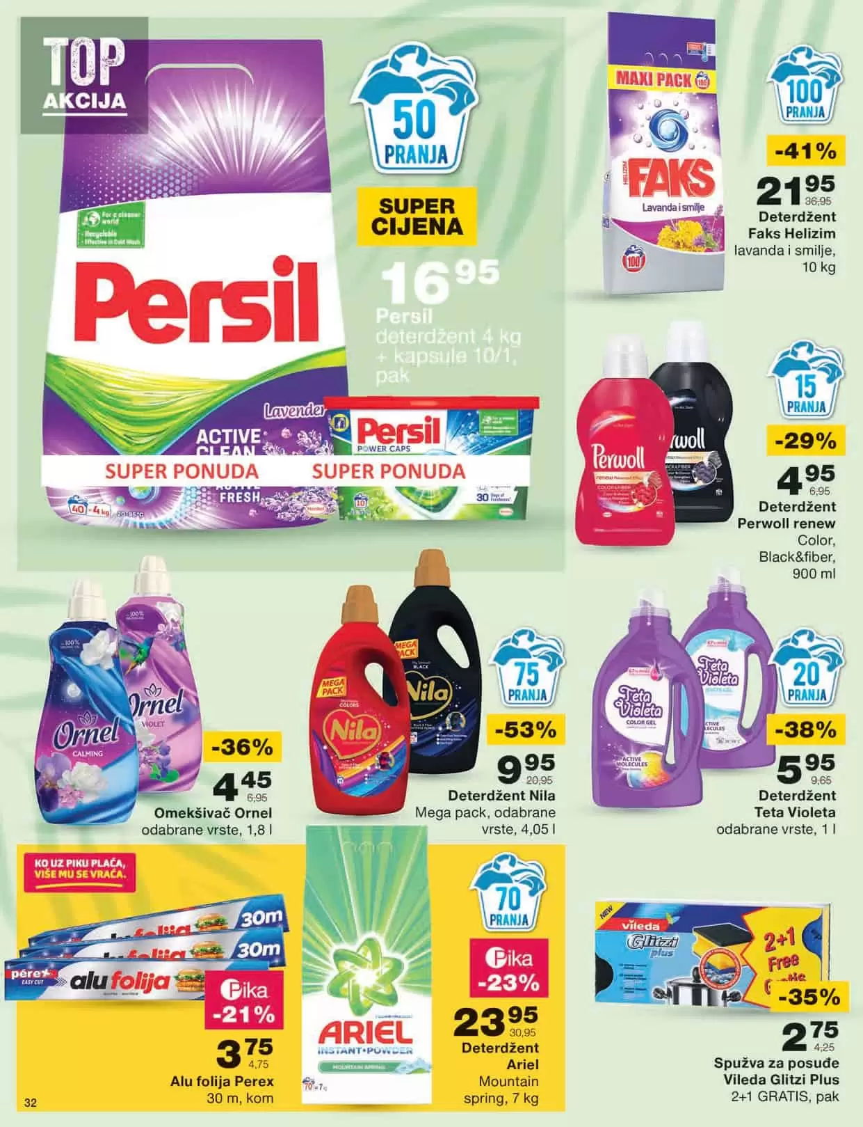 Mercator kataloška akcija donosi nam sjajne akcijske ponde! Pogledajte novi Mercator katalog i uživajte u sniženjima!