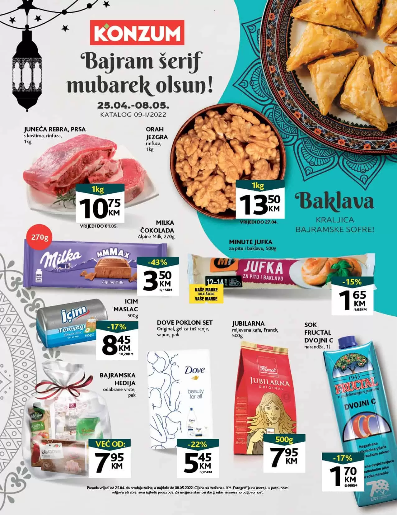 Konzum Redovni katalog 25.04.-08.05.2022.