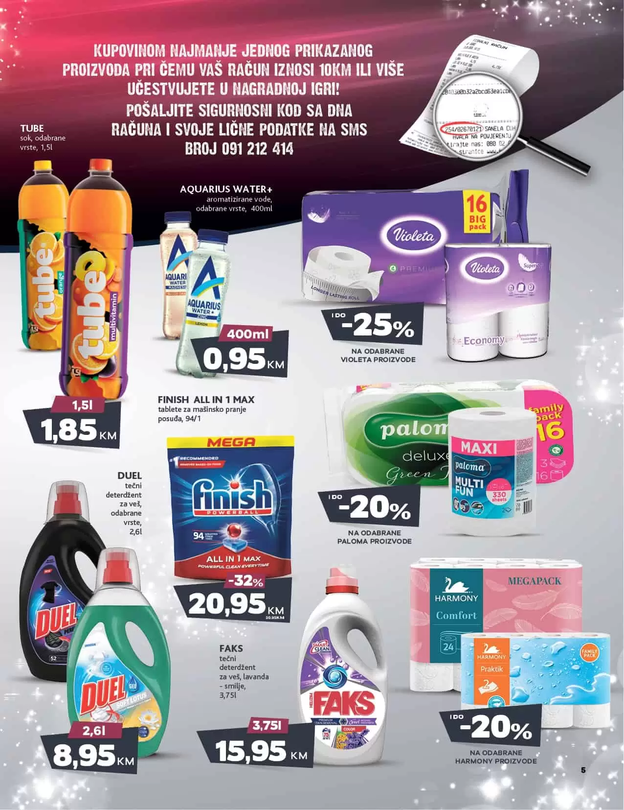 Konzum akcijski katalog donosi nam: U Mercatoru ili Konzumu kupuj, sa novi KADJAROM kući otputuj! 