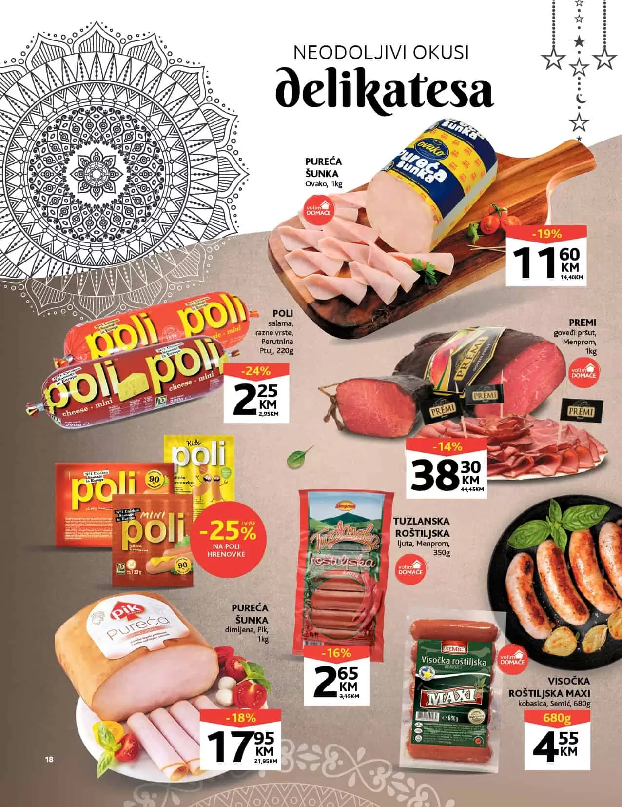 akcijske cijene mesnih preradjevina