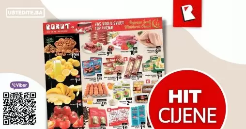 Robot vikend akcija donosi nam najniže cijene hrane u Bosni i Hercegovini!