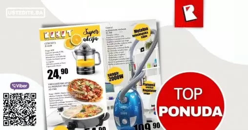 U Robotu potražite Super ponudu AWT i Vision aparata. Usisivac, citruseta i visenamjenski aparat za pripremu hranu su na snizenju.