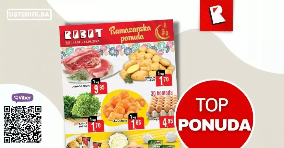 Robot katalog nam donosi sniženje cijena hrane, deterdzenata i omeksivaca.