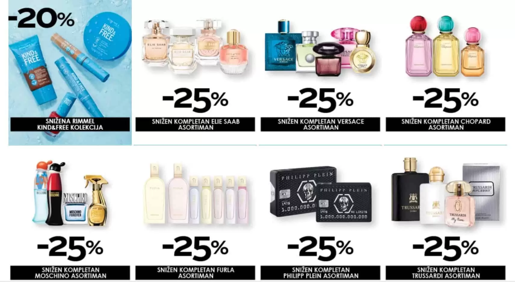 Samo u petak u cm cosmetic marketu očekuje vas popust i do 50% na odabrani asortiman.