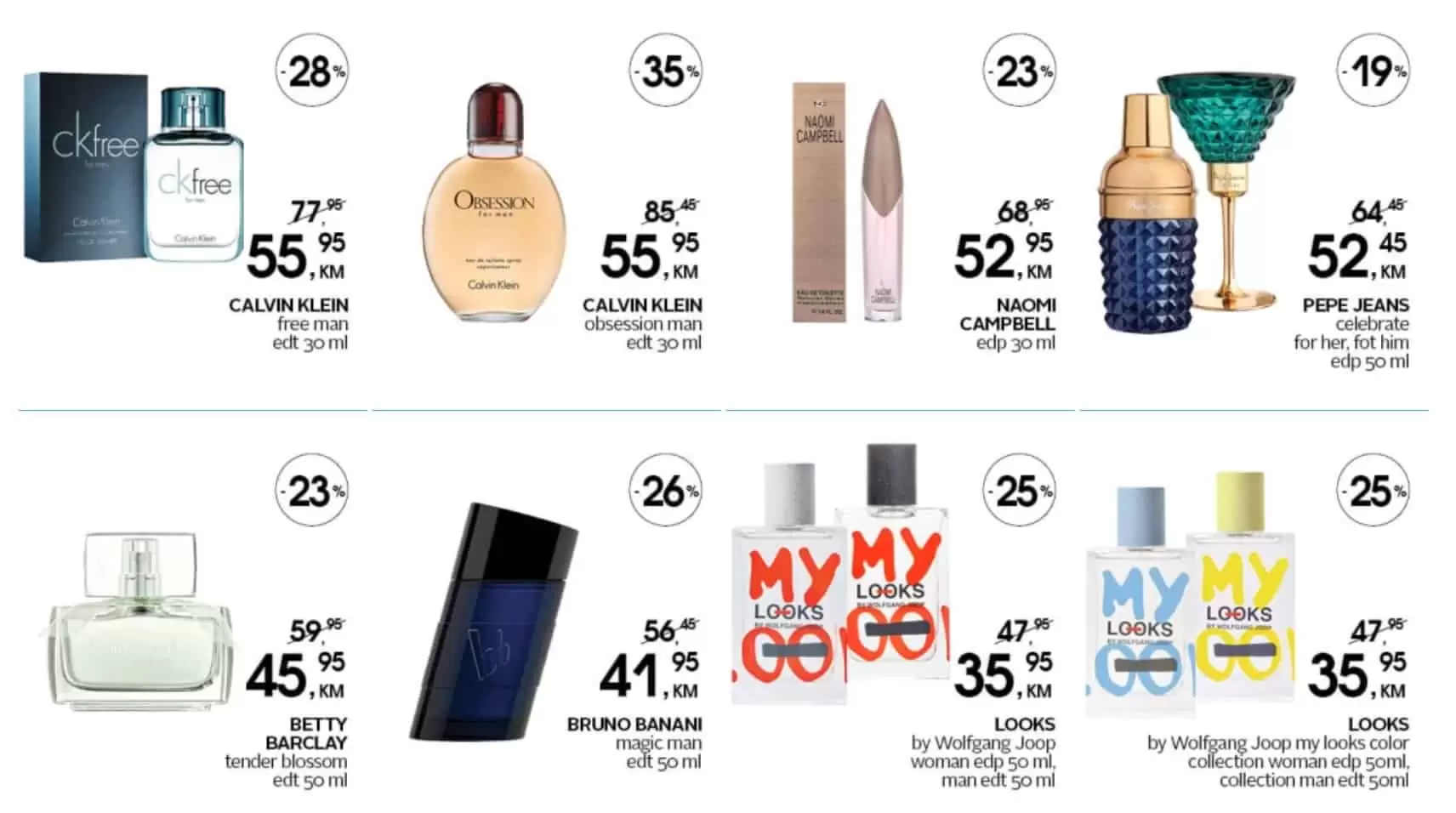 Samo u petak u cm cosmetic marketu očekuje vas popust i do 50% na odabrani asortiman.
