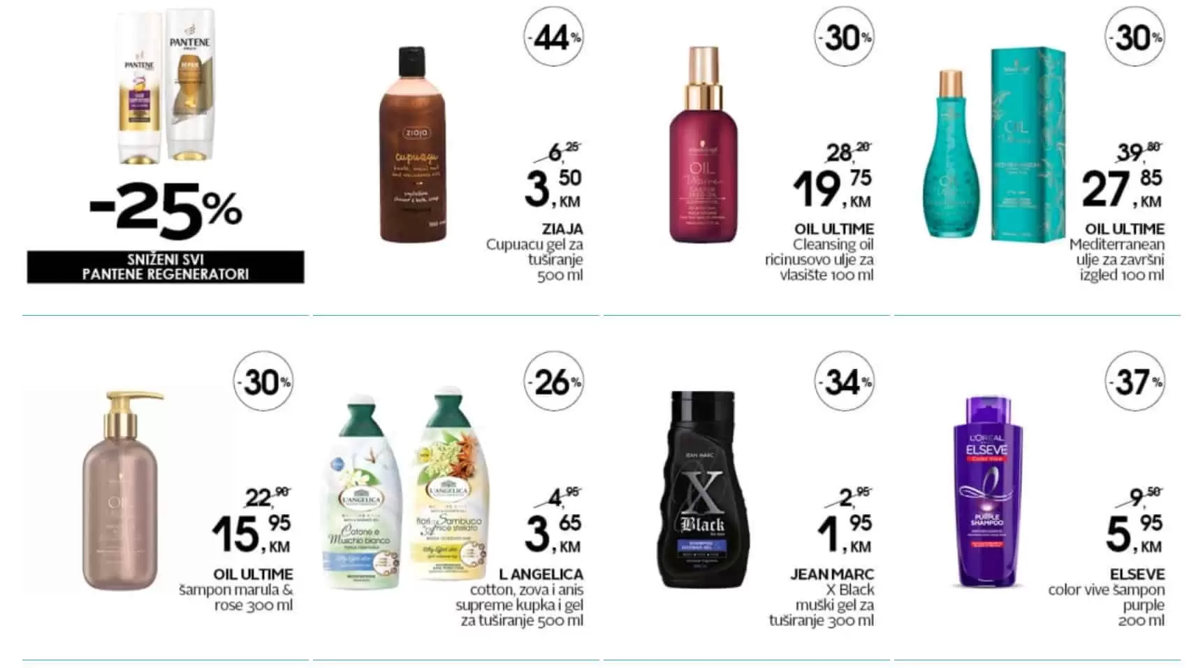 Samo u petak u cm cosmetic marketu očekuje vas popust i do 50% na odabrani asortiman.