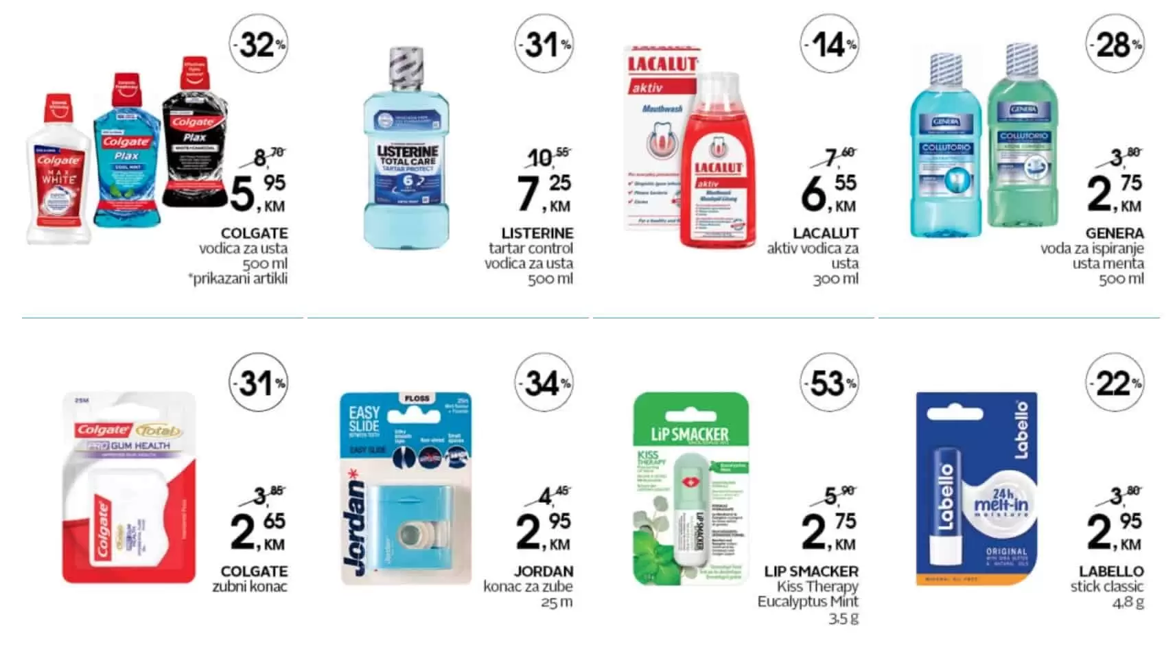 Samo u petak u cm cosmetic marketu očekuje vas popust i do 50% na odabrani asortiman.