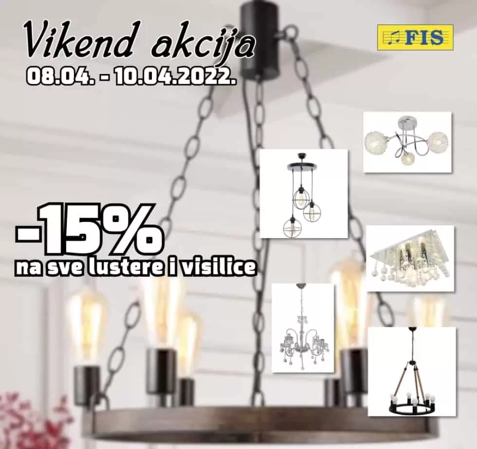 Fis sniženje rasvjete!