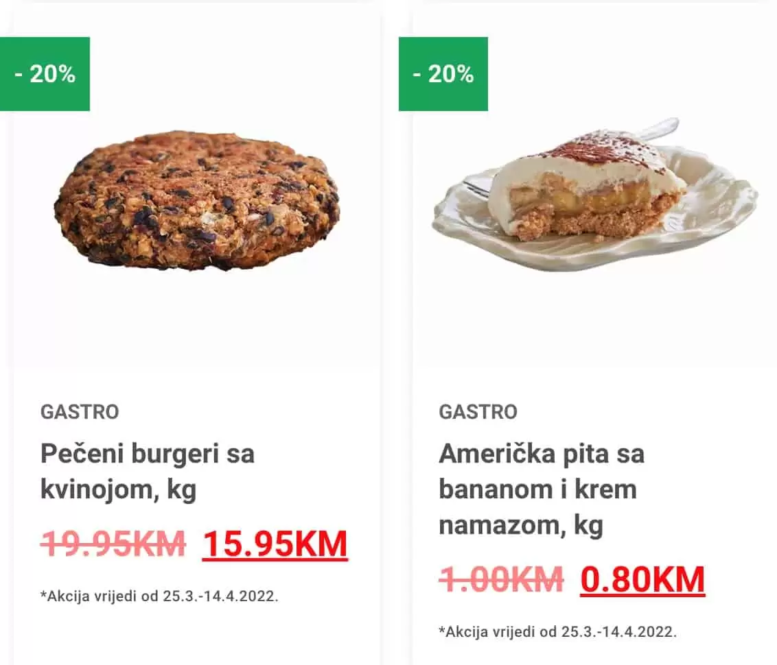 Super ponuda gotovih jela na gasro odjelu u Bingo marketima!