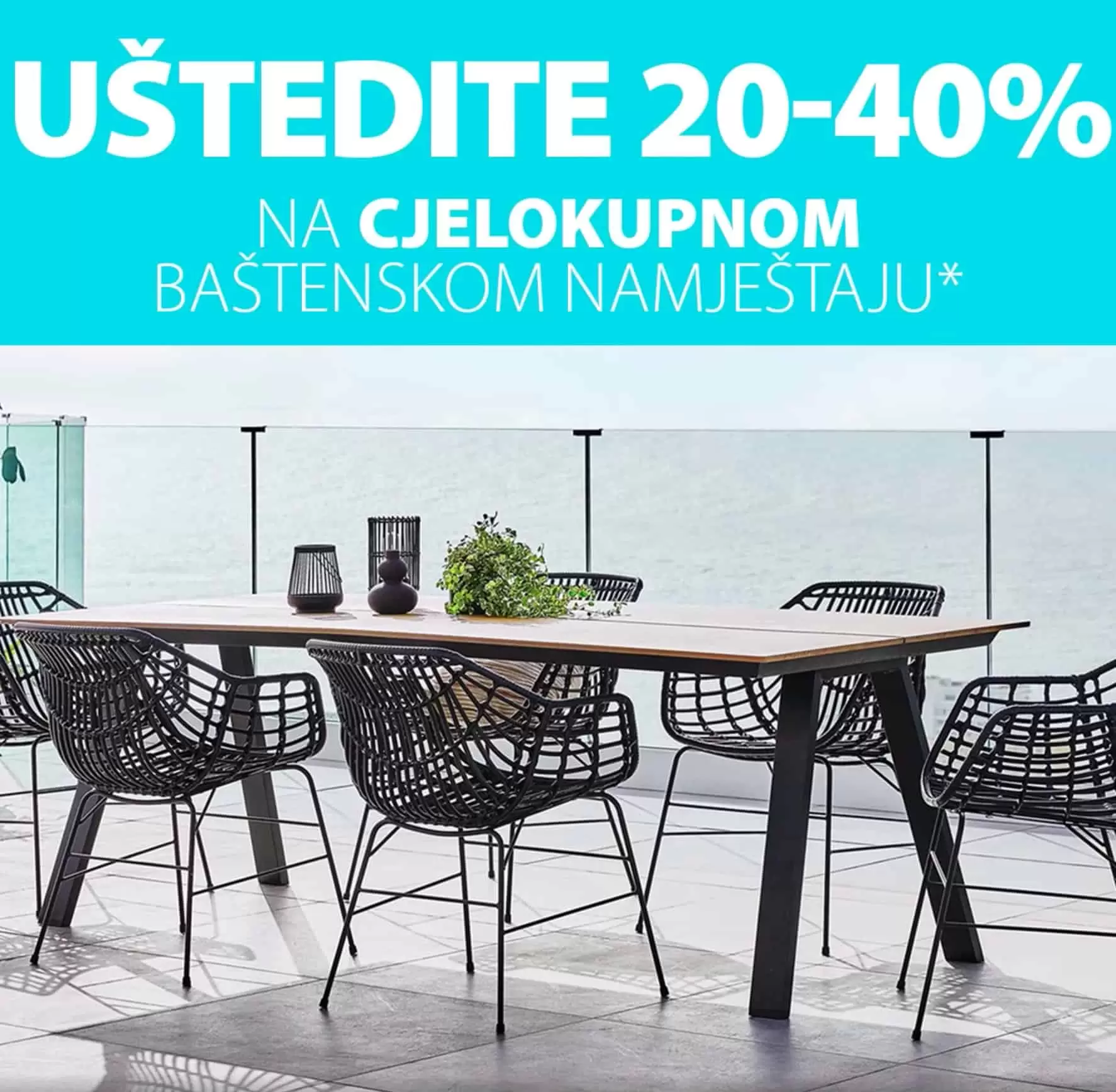 Jysk Dani baštenskog namještaja donose nam popuste i do 40%!