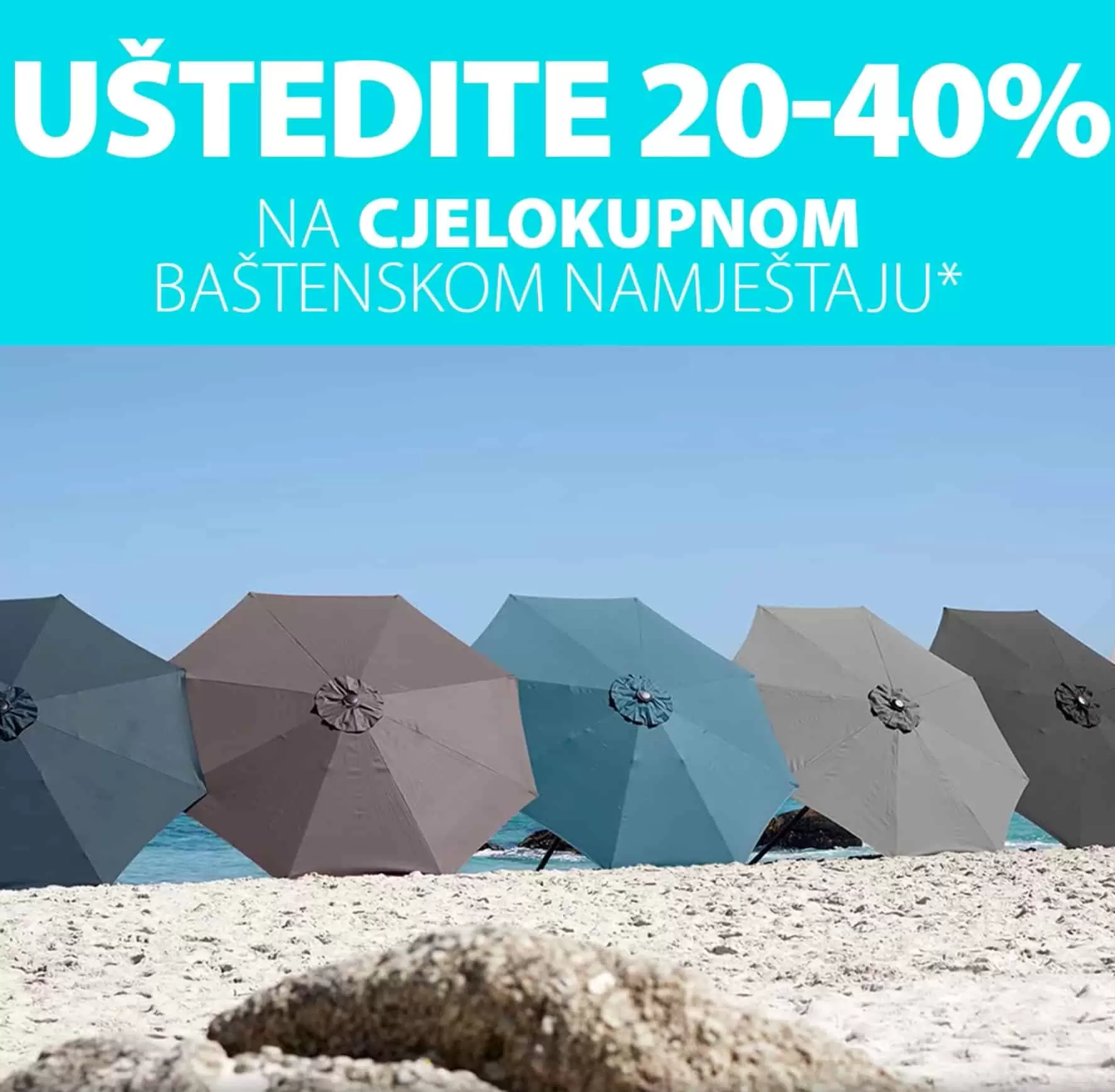 Jysk Dani baštenskog namještaja donose nam popuste i do 40%!