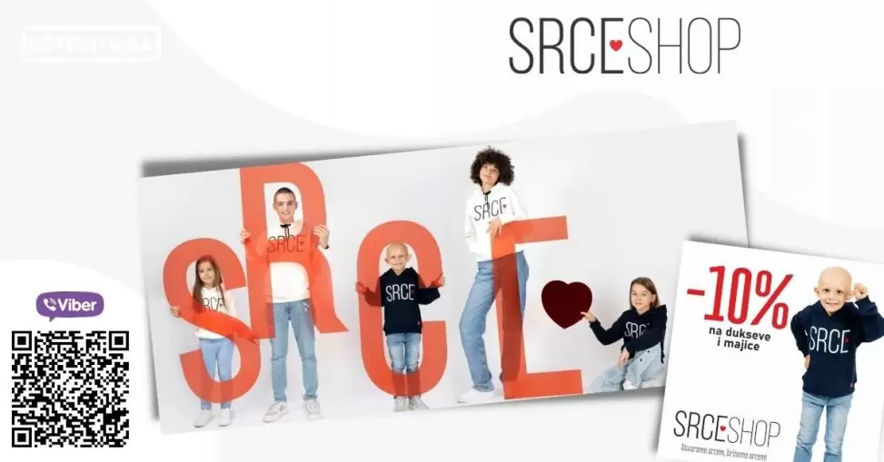 srce shop. srce za djecu oboljelu od raka