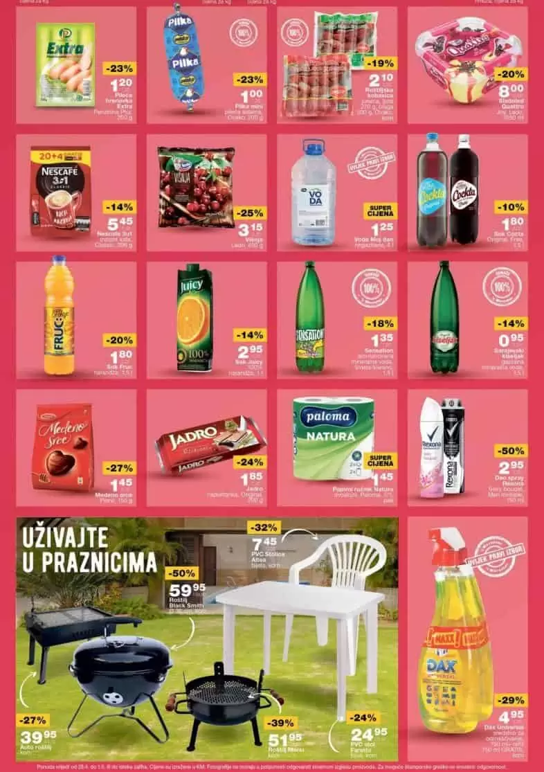 Mercator vikend akcija donosi nam popuste i do 50%! Pogledajte Mercator katalog i uštedie novac!