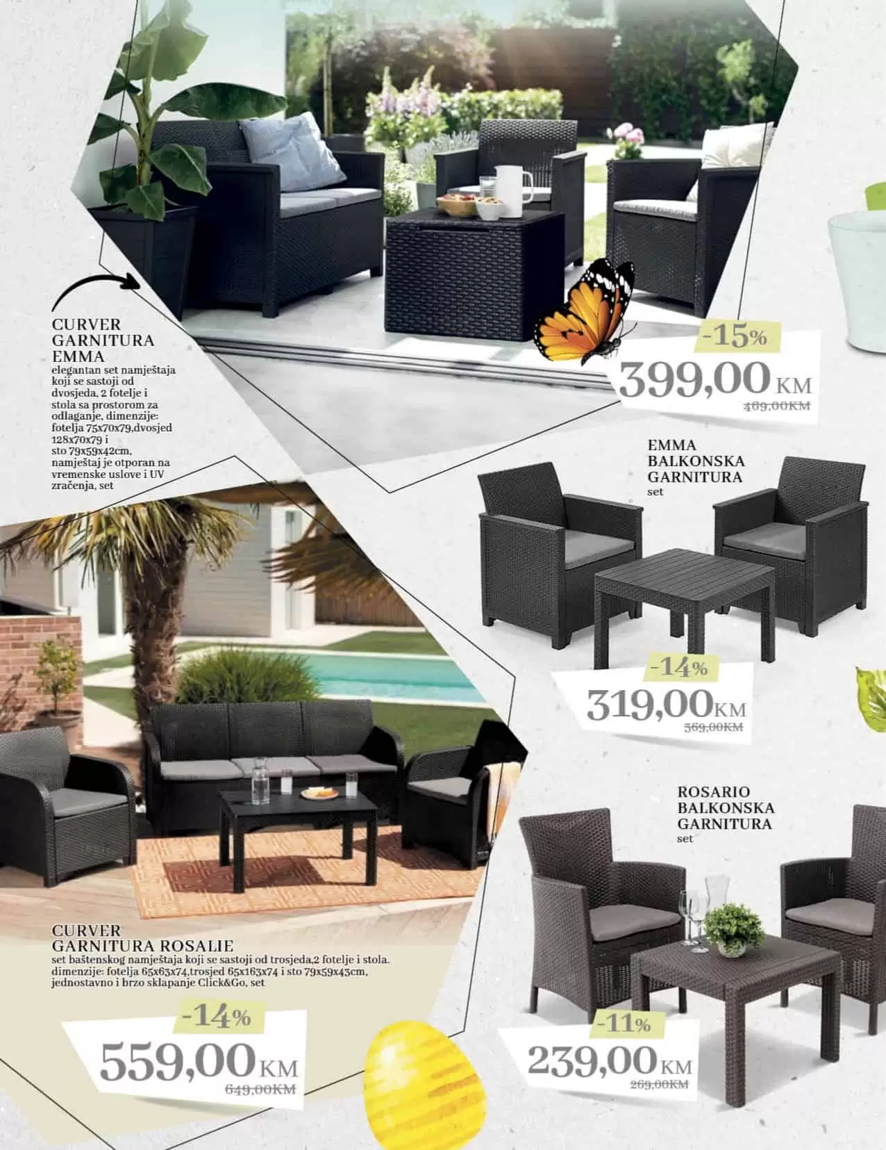 Konzum tematski katalog donosi na popuste i do 50%! Uskrs, kuhinjski pribor i posudje, donji veš, tekstil bicikla, romobli,..