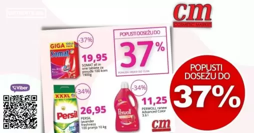 cm TOP 3 proizvoda sa POPUSTOM i do 37% do 15.04.2022.