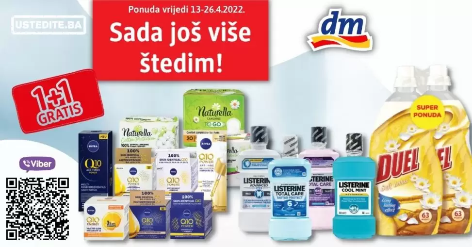 Popularni žuti Duel! Duel Soft Lotus omekšivač za veš 63 pranja 2 komada samo 8,95 KM!