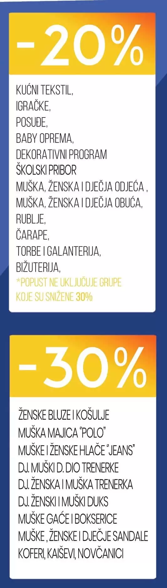 20% popusta očekuje vas na FIS kućni tekstil, igračke, posudje, školski pribor, asortiman za bebe.. Fis shopping day.