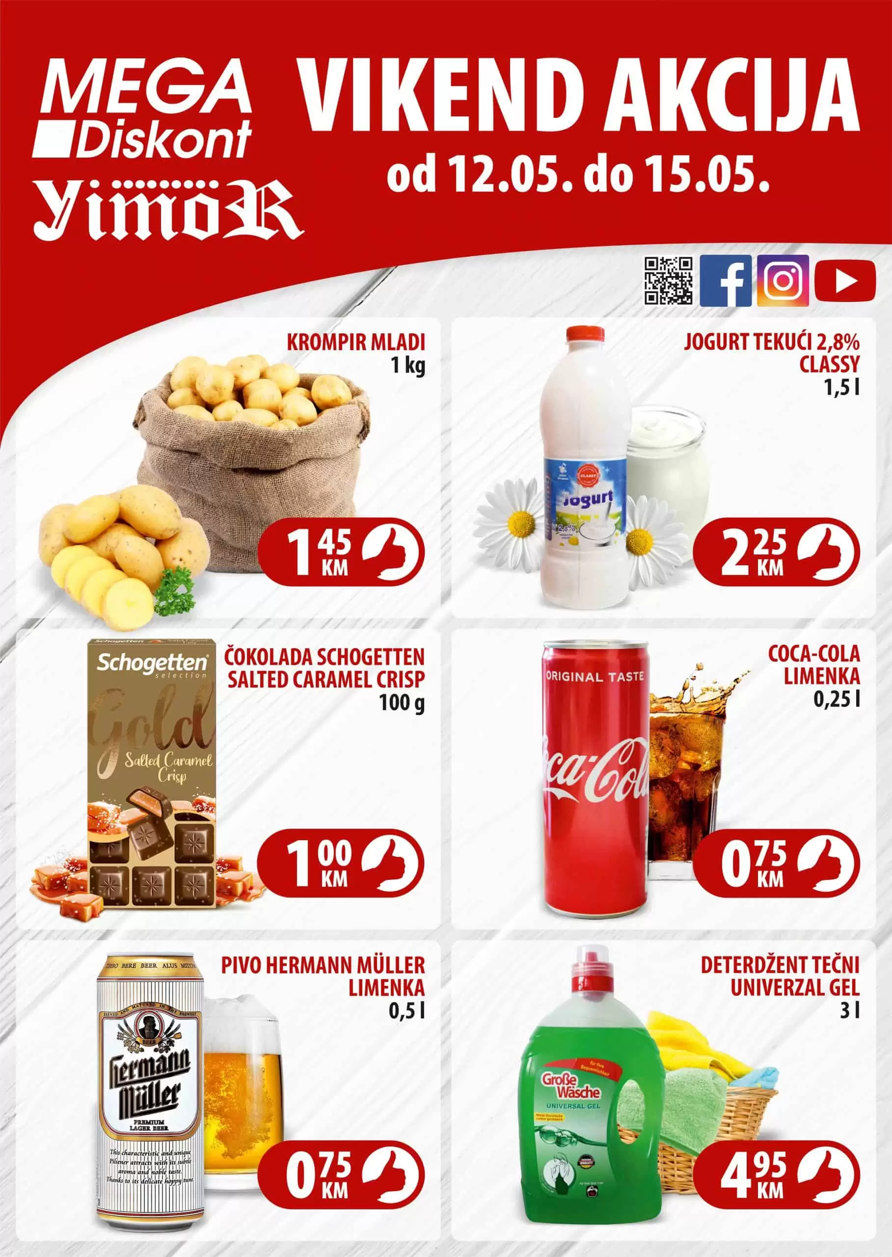 Mega Diskont vikend akcija donosi nam sjajne akcijske cijene!