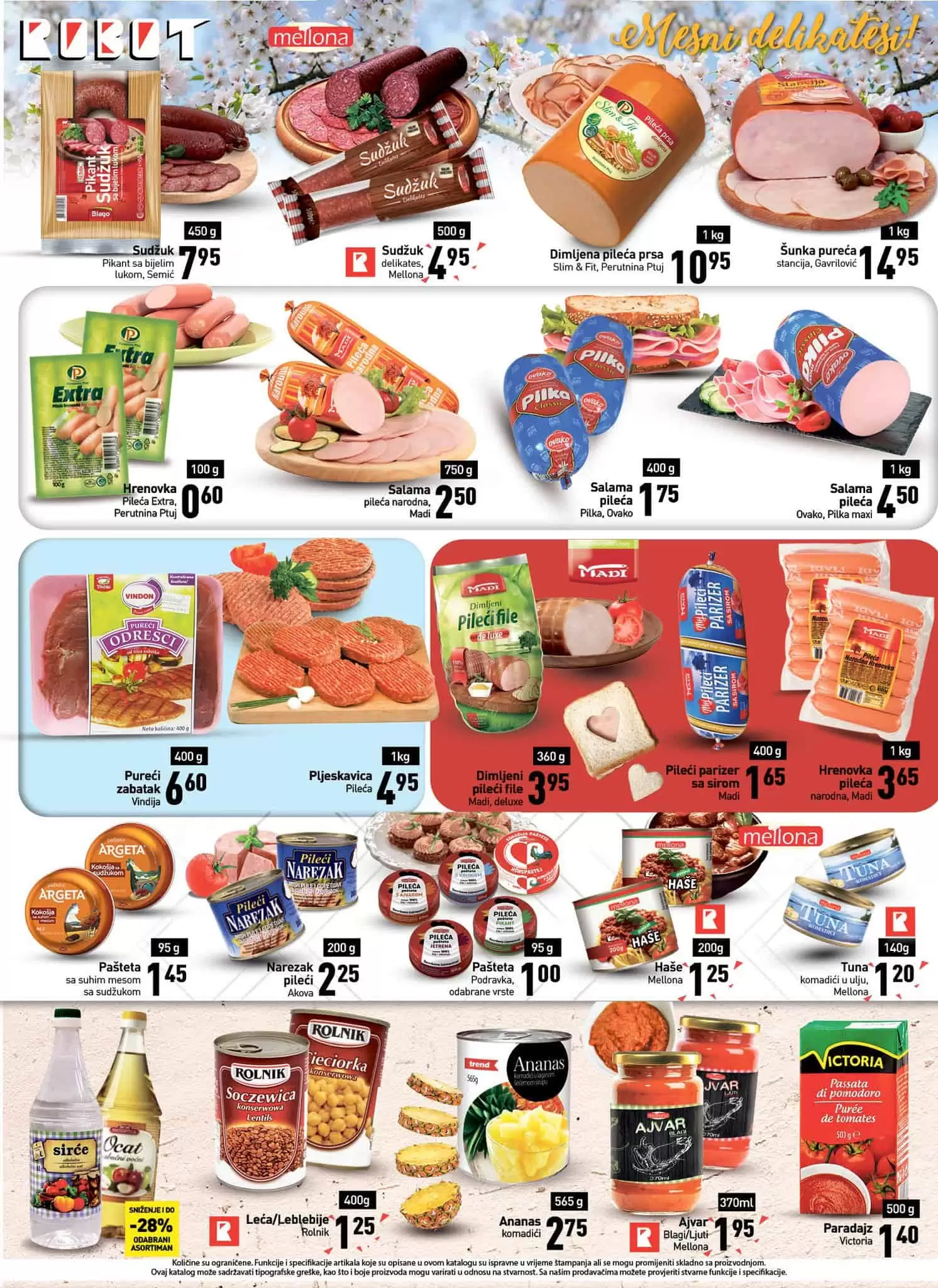 Robot katalog donosi nam akcijske cijene hrane, voca i povrca, kucne hemije, djecijih pelena! Posjetite robot prodavnice i ustedite novac!